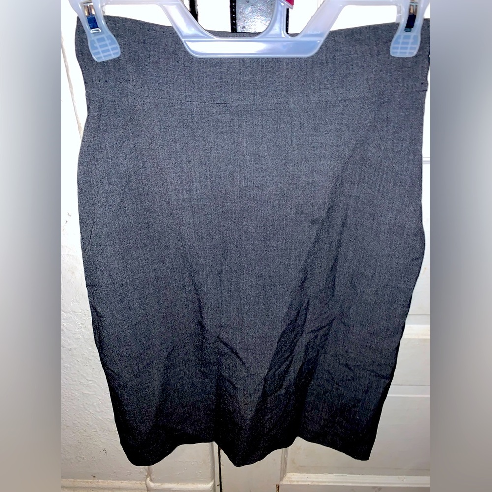 Grey Business Skirt
